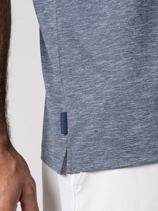 JOOLA MEN'S CLUB POLO GREY HEATHER