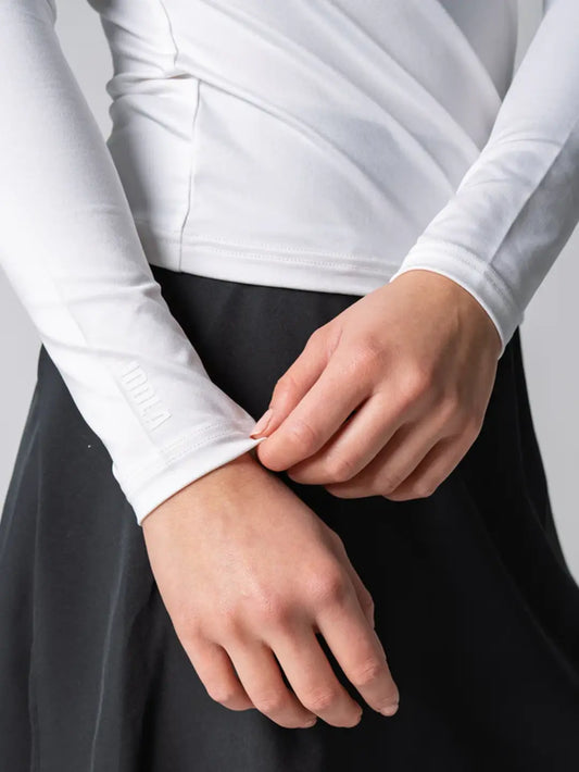 JOOLA WOMEN'S COURT LONG SLEEVE WHITE