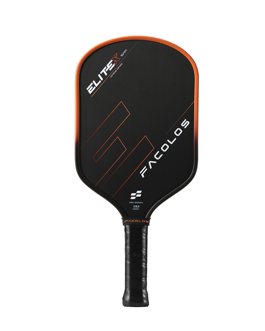 FACOLOS PRO SERIES ELITE X 14MM - ORANGE PICKLEBALL PADDLE