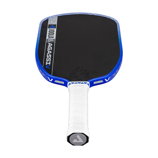 Royal Blue JOOLA Agassi Pro V Carbon Fiber Pickleball Paddle