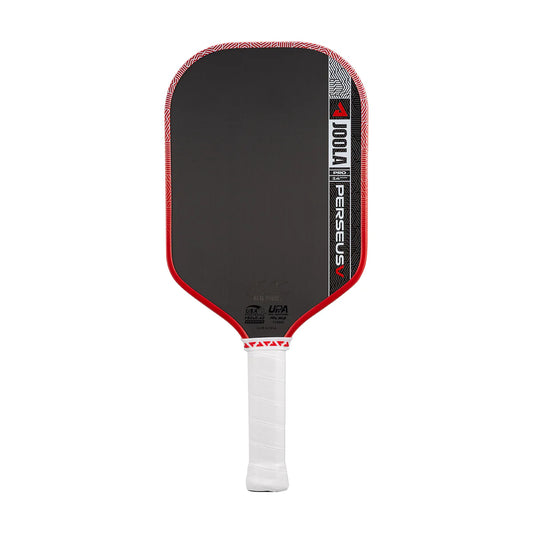 JOOLA Perseus Pro V 14MM Blaze Red Pickleball Paddle Front View