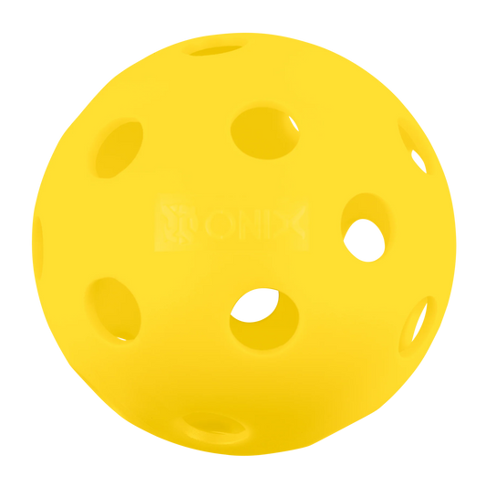 ONIX FUSE INDOOR PICKLEBALLS(PACK OF 6)- YELLOW