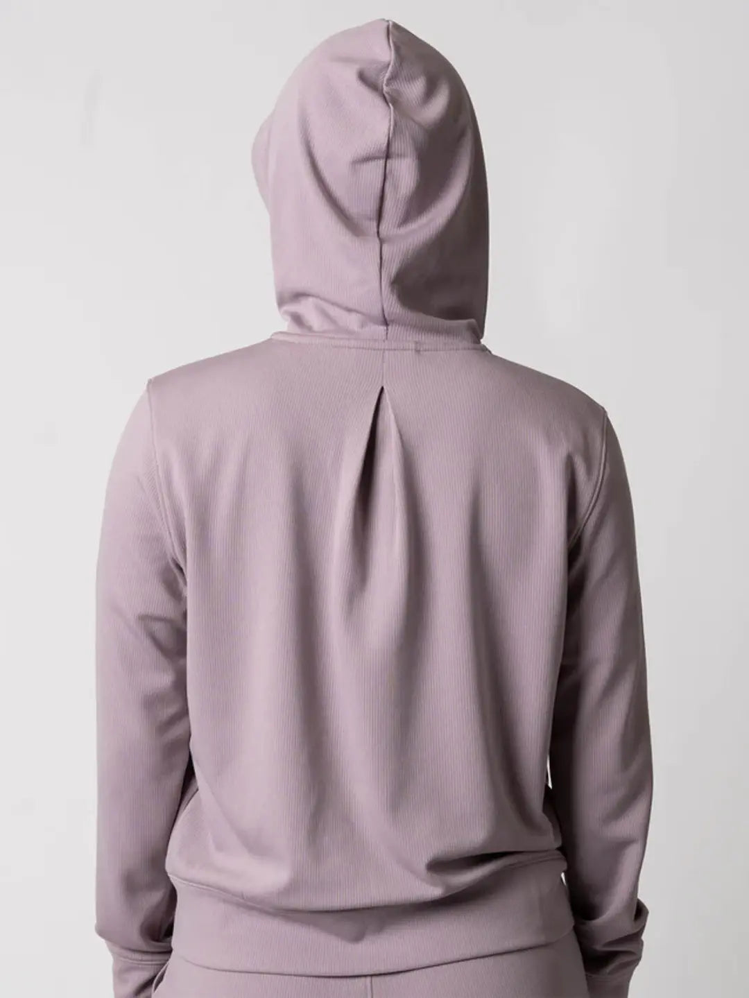 JOOLA WOMEN'S RIBBED JACKET DUSTY MAUVE