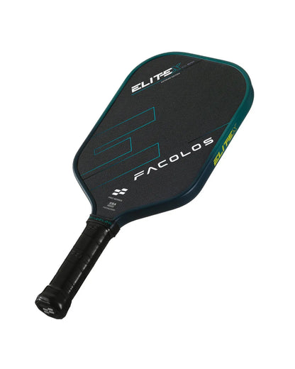 FACOLOS PRO SERIES ELITE X ELONGATED 16MM - GREEN PICKLEBALL PADDLE