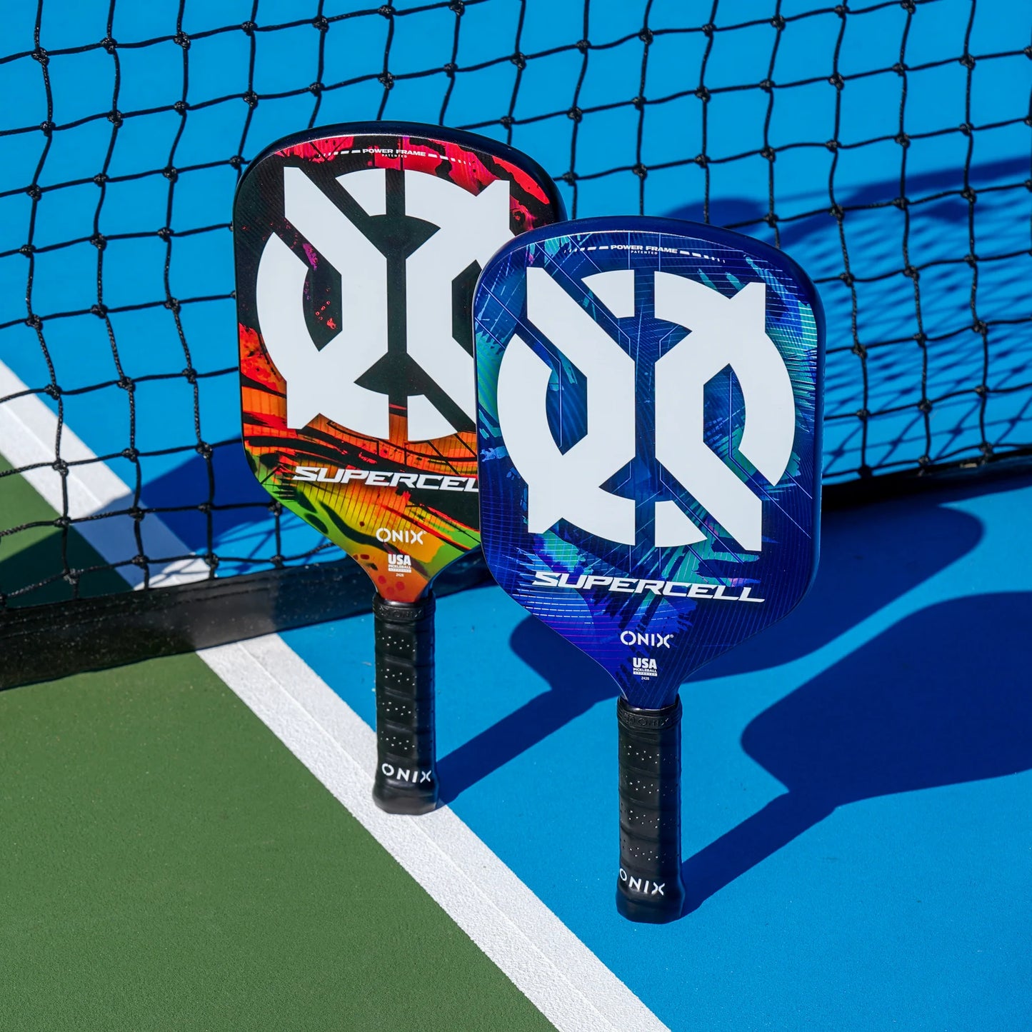 ONIX SUPERCELL 22MM -BLUE PICKLEBALL PADDLE