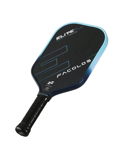 FACOLOS PRO SERIES ELITE X ELONGATED 16MM – BLUE PICKLEBALL PADDLE