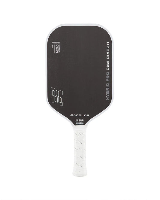 FACOLOS PRO SERIES HYBRID PRO 16MM - WHITE PICKLEBALL PADDLE