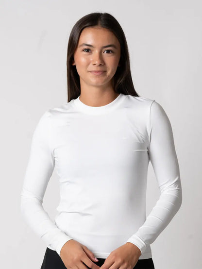 JOOLA WOMEN'S COURT LONG SLEEVE WHITE