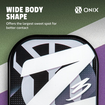ONIX Z3 COMPOSITE 14MM  -BLACK PICKLEBALL PADDLE