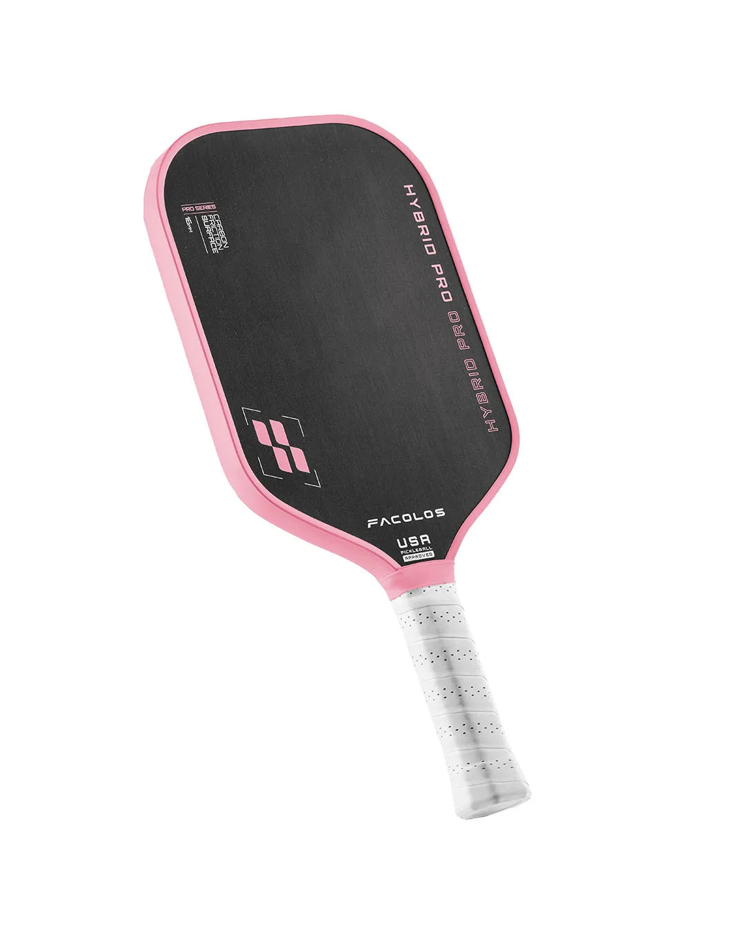 FACOLOS PRO SERIES HYBRID PRO 16MM - PINK PICKLEBALL PADDLE