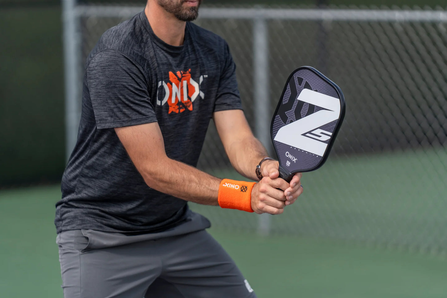 ONIX Z5 MOD V2 GRAPHITE 10MM -BLACK PICKLEBALL PADDLE