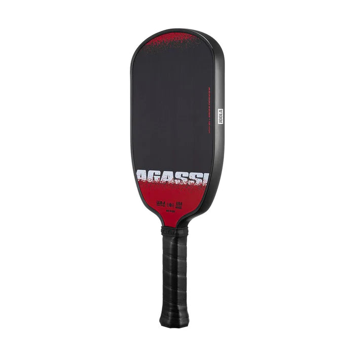 JOOLA Agassi Edge 16MM Carbon Friction Pickleball Paddle