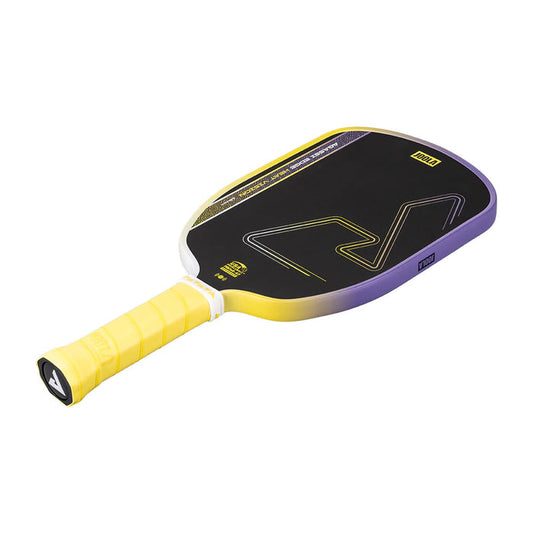 JOOLA AGASSI EDGE HEAT VISION 16MM -FLASH YELLOW PICKLEBALL PADDLE