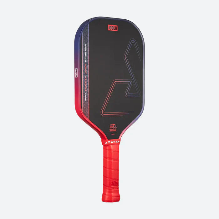 JOOLA PERSEUS HEAT VISION 16MM -BLAZE RED PICKLEBALL PADDLE