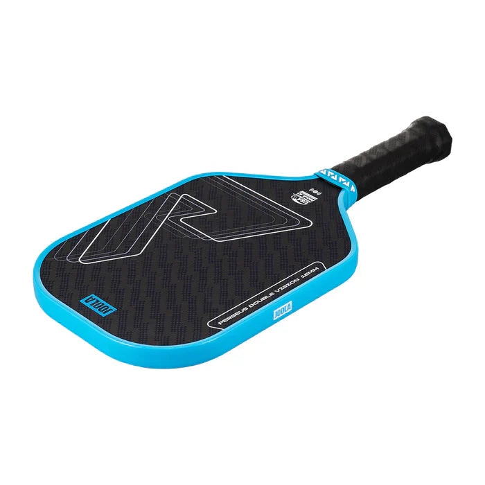 JOOLA PERSEUS DOUBLE VISION 16MM -BOLT BLUE PICKLEBALL PADDLE