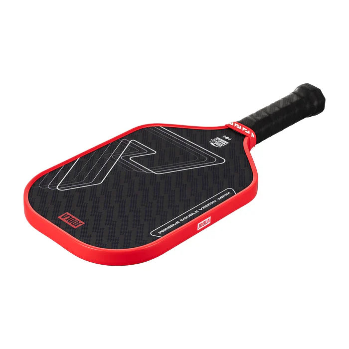 JOOLA PERSEUS DOUBLE VISION 16MM -BLAZE RED PICKLEBALL PADDLE