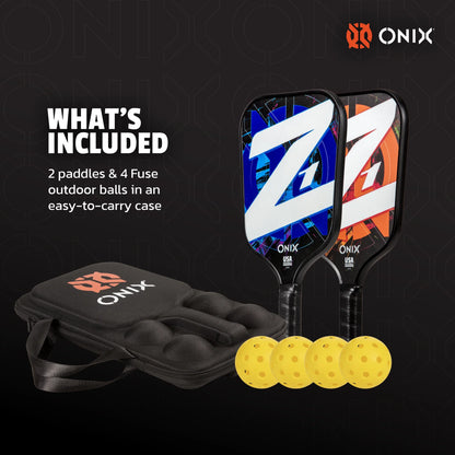 ONIX Z1 STARTER PICKLEBALL KIT 12MM PICKLEBALL PADDLE