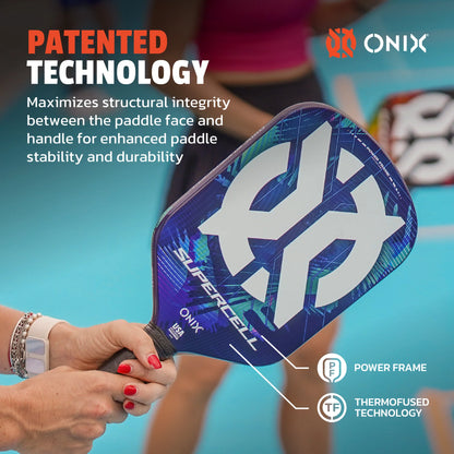 ONIX SUPERCELL 22MM -BLUE PICKLEBALL PADDLE
