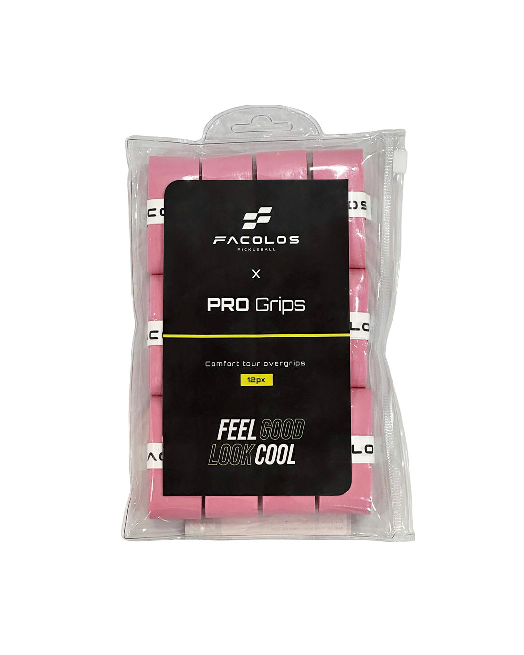 FACOLOS PRO GRIPS RACKET OVERGRIP (PACK OF 12) - PURPLE