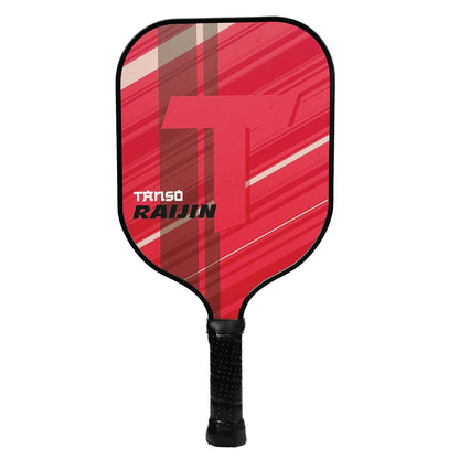TANSO Raijin Fiberglass Pickleball Paddle (220 Grams Paddle, Light Weight + Hexa Core, Wider Neck for Larger Sweet Spot)