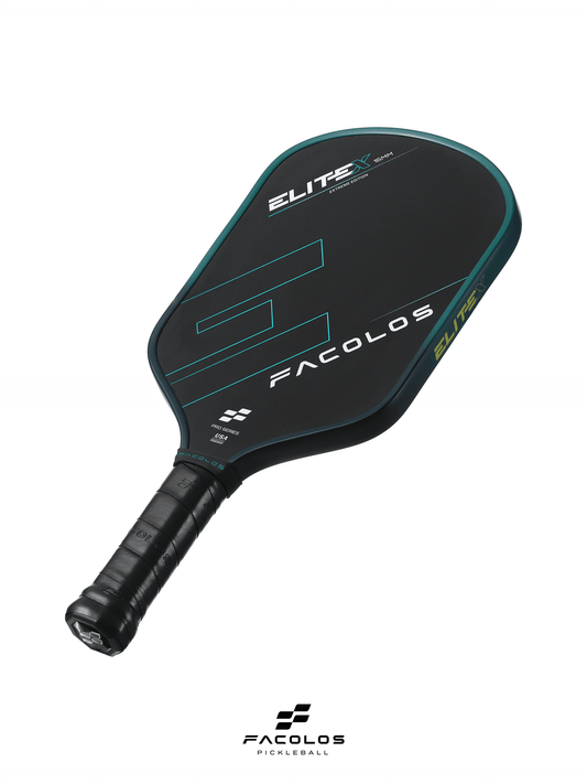 FACOLUS PRO SERIES ELITE X 16MM - GREEN PICKLEBALL PADDLE