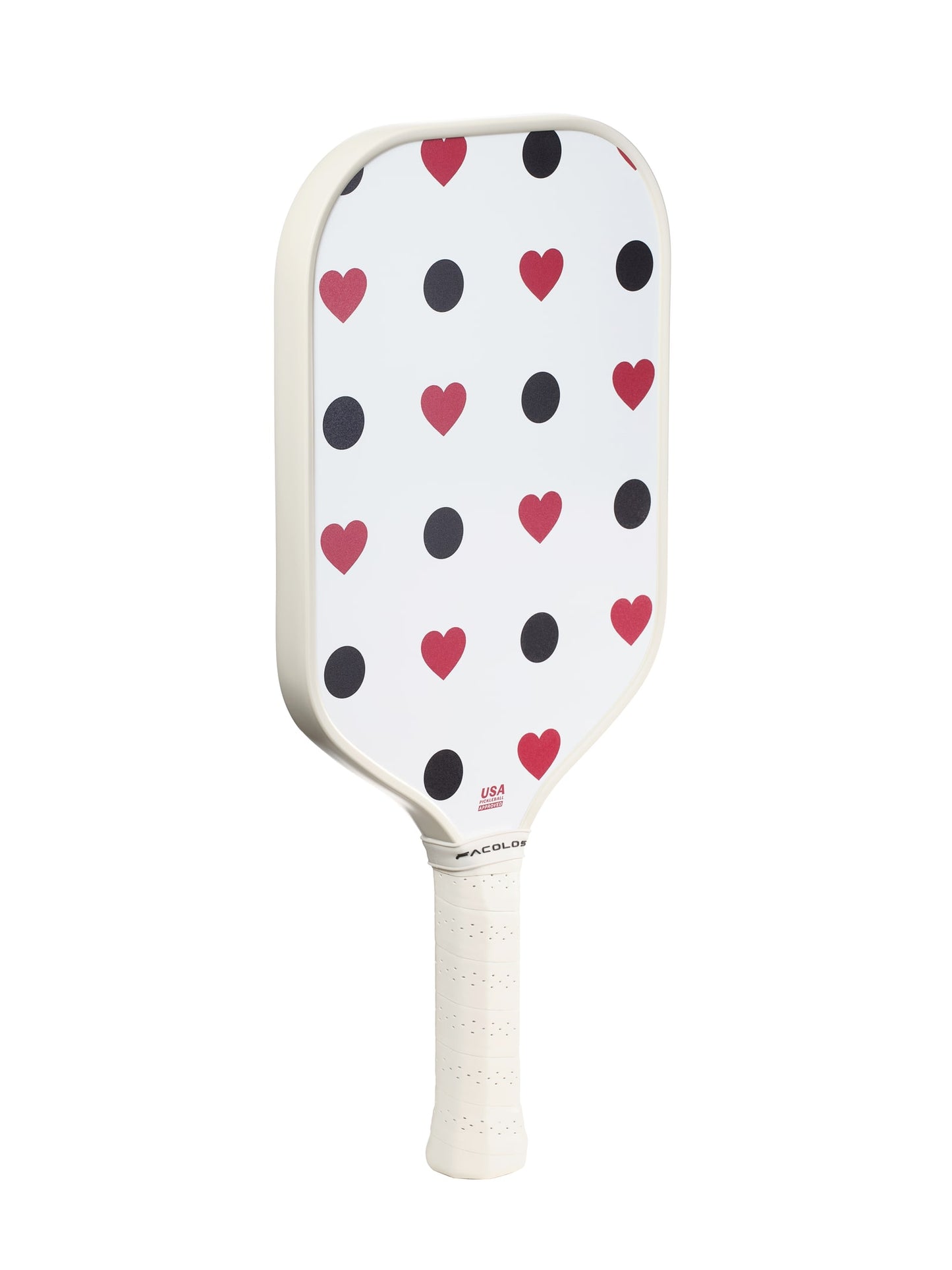 FACOLOS LIFESTYLE SERIES BALLET ROYAL 16MM - RED QUEEN HEART PICKLEBALL PADDLE