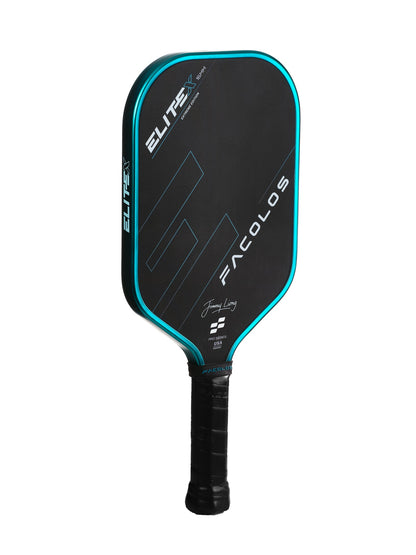 FACOLOS LIMITED EDITION ELITE X ELONGATED MALAY CHROME 16MM - GREEN PICKLEBALL PADDLE