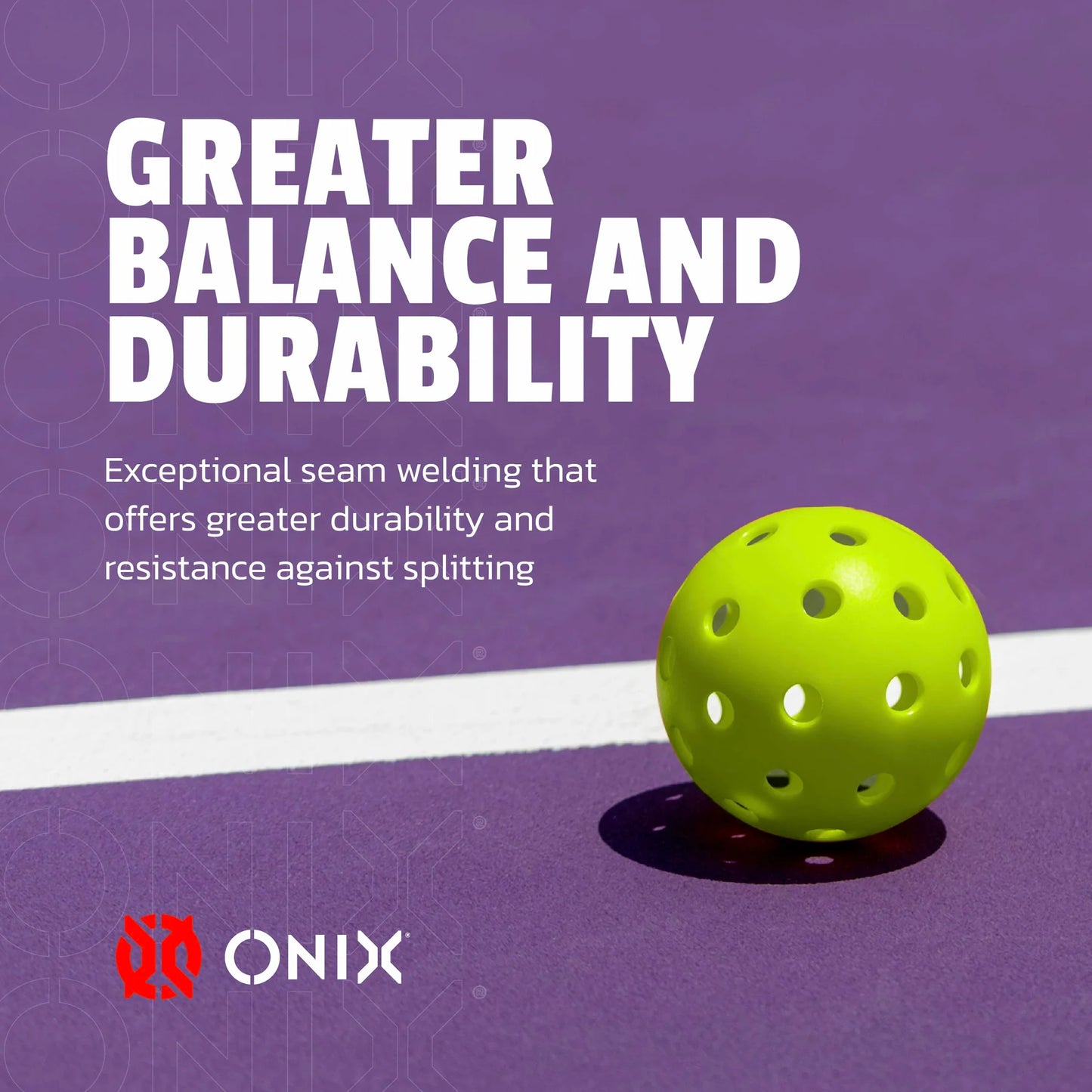 ONIX FUSE G2 OUTDOOR PICKLEBALLS(PACK OF 3)- NEON