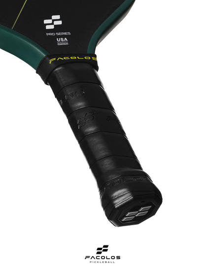 FACOLUS PRO SERIES ELITE X 14MM - GREEN PICKLEBALL PADDLE
