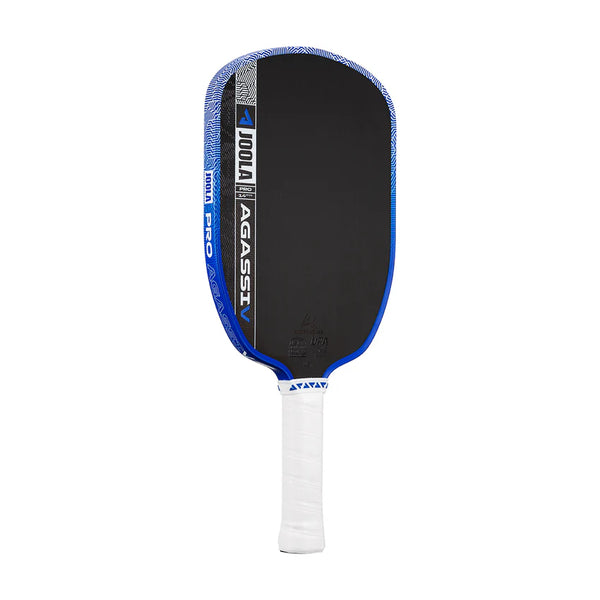 JOOLA Agassi Pro V 14MM Royal Blue Pickleball Paddle Front View