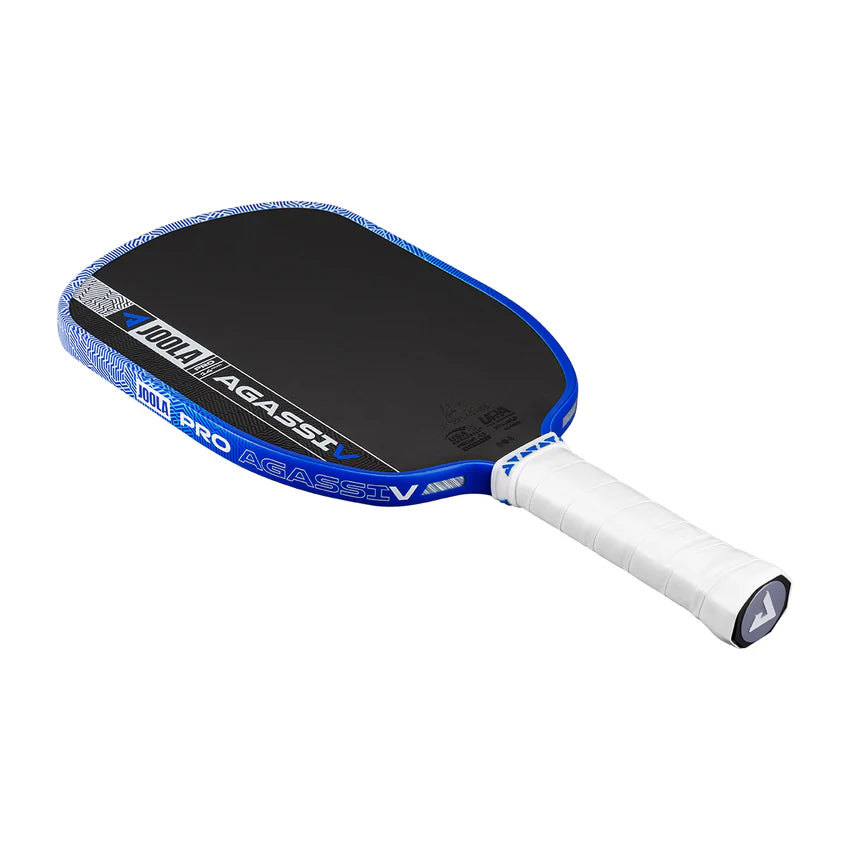 JOOLA AGASSI PRO V 14MM - ROYAL BLUE PICKLEBALL PADDLE