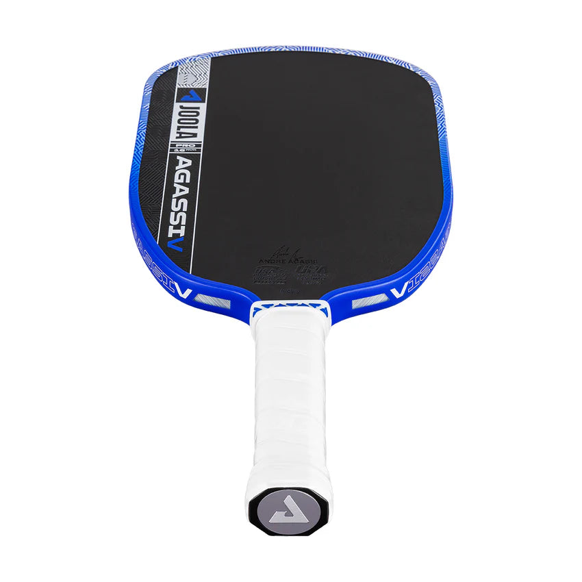 JOOLA AGASSI PRO V 16MM - ROYAL BLUE PICKLEBALL PADDLE – PaddlePro