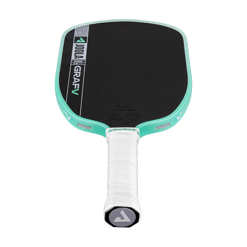 Seaside Green JOOLA Graf Pro V Carbon Fiber Pickleball Paddle