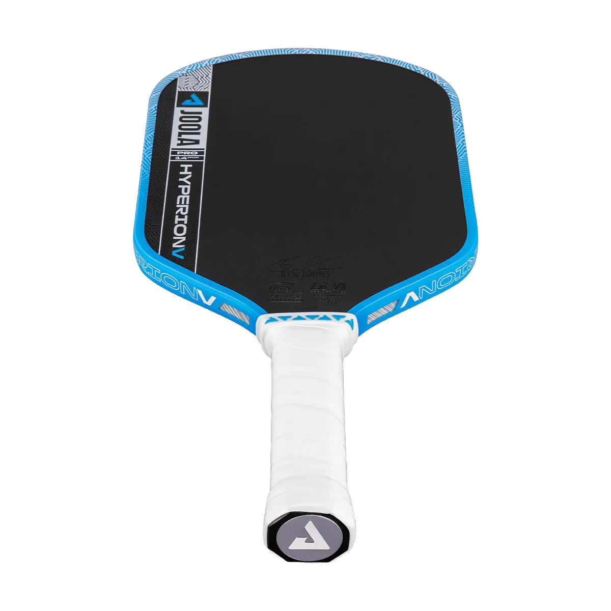 Blue JOOLA Hyperion Pro V Carbon Fiber Pickleball Paddle