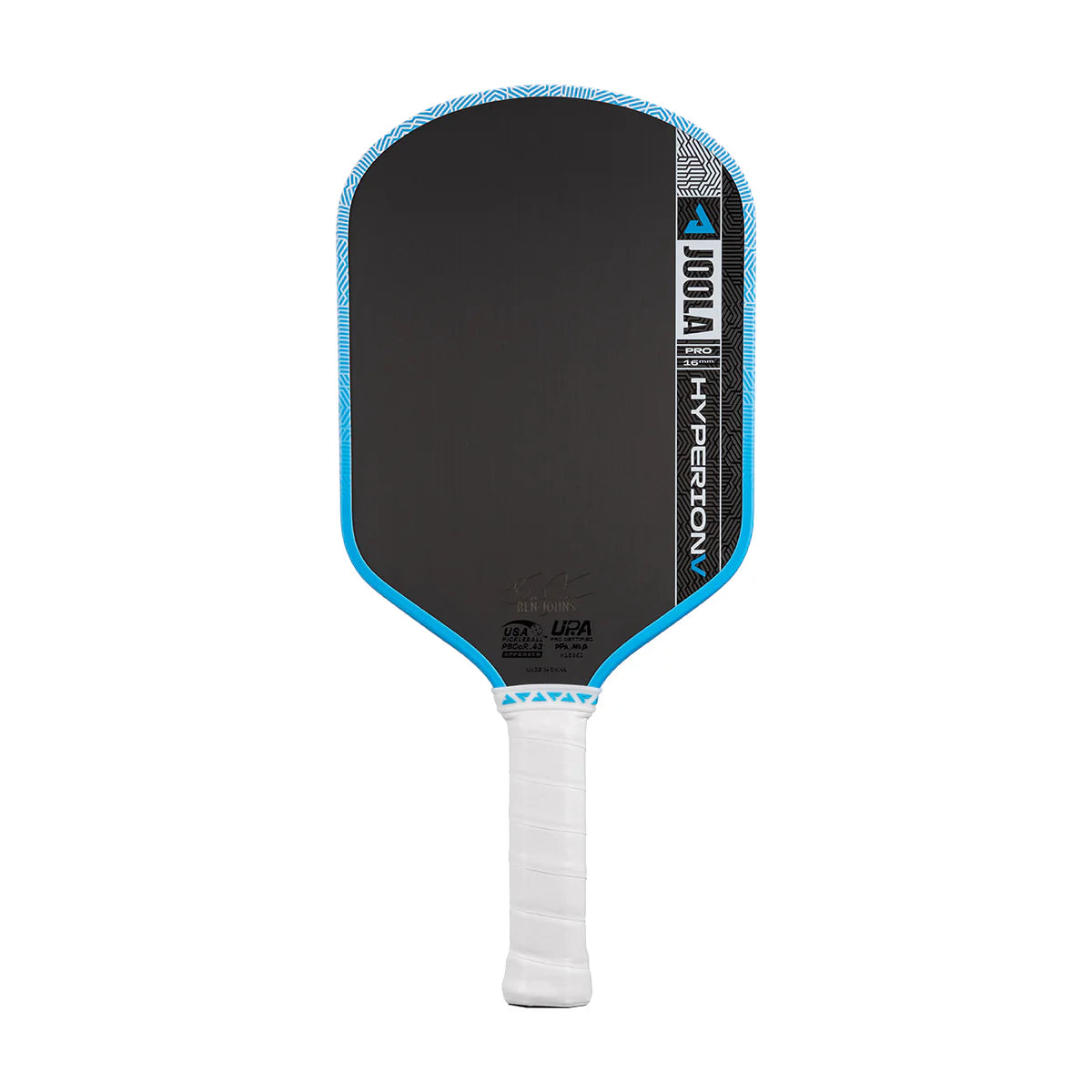 JOOLA HYPERION PRO V 16MM - BOLT BLUE PICKLEBALL PADDLE