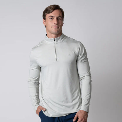 JOOLA MEN'S QUARTER ZIP PULLOVER GRAVITY GREY