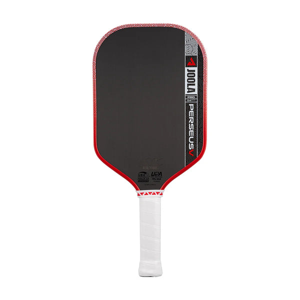 JOOLA Perseus Pro V 14MM Blaze Red Pickleball Paddle Front View