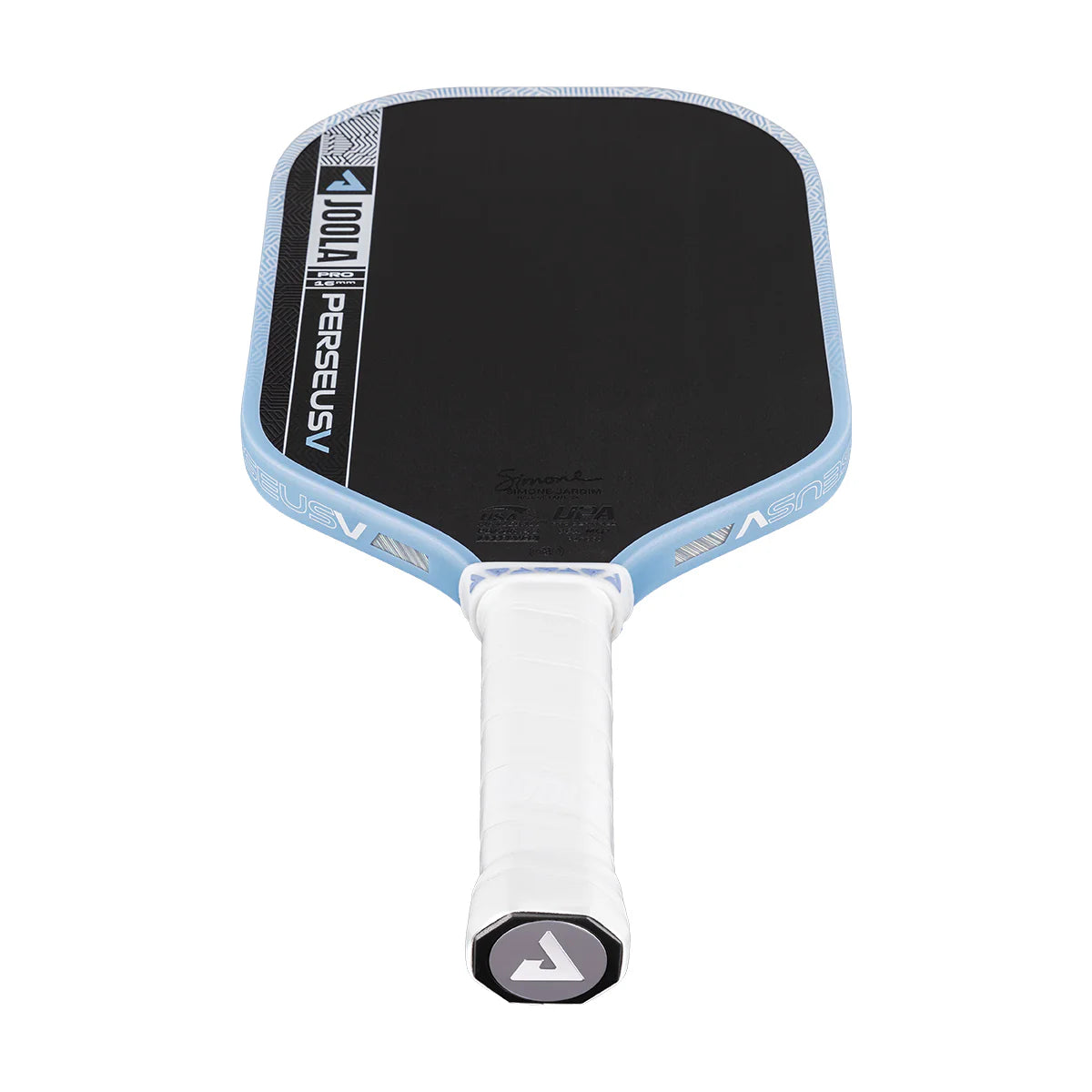 Blue JOOLA Perseus Pro V Carbon Fiber Pickleball Paddle
