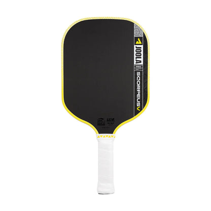 JOOLA Scorpeus Pro V 14MM Yellow Pickleball Paddle Front View