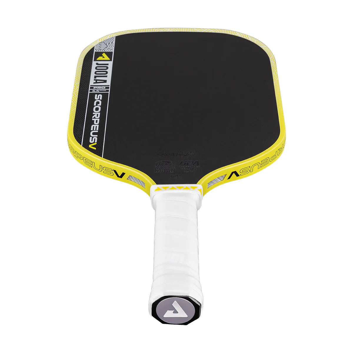 JOOLA SCORPEUS PRO V 14MM - YELLOW (ANNA BRIGHT) PICKLEBALL PADDLE