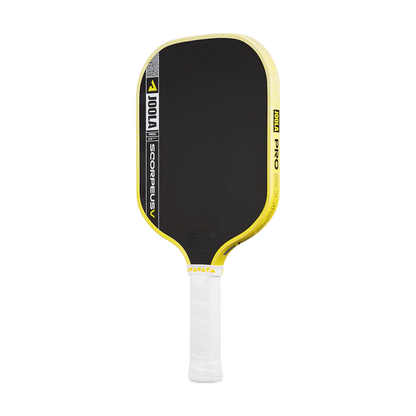 JOOLA SCORPEUS PRO V 16MM - YELLOW (ANNA BRIGHT) PICKLEBALL PADDLE