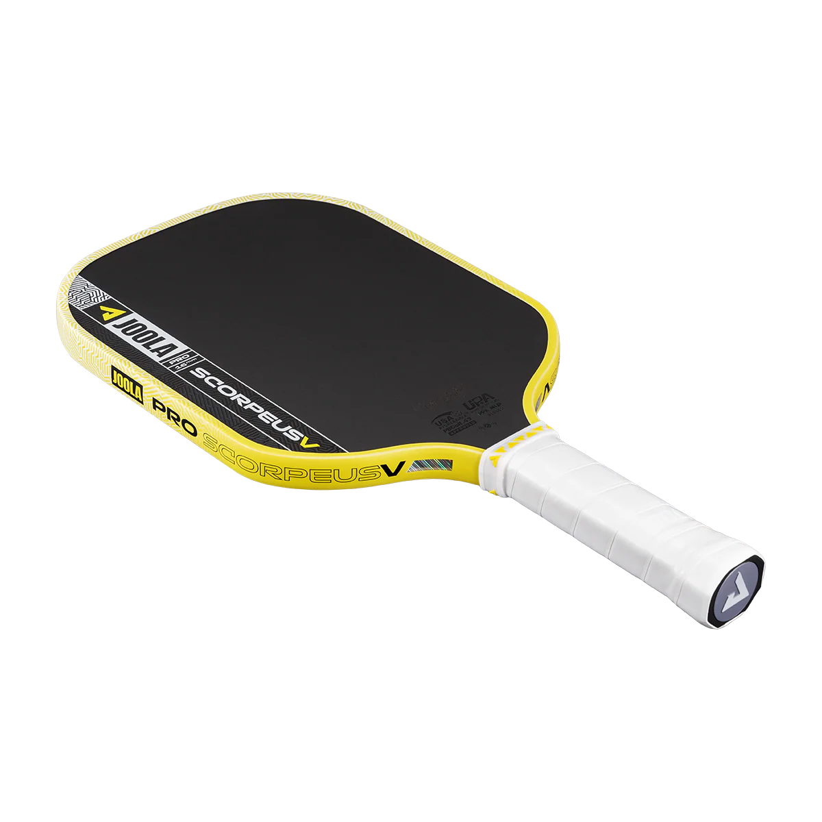 JOOLA SCORPEUS PRO V 16MM - YELLOW (ANNA BRIGHT) PICKLEBALL PADDLE