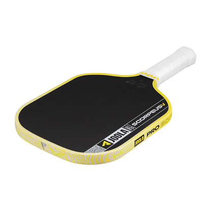JOOLA SCORPEUS PRO V 16MM - YELLOW (ANNA BRIGHT) PICKLEBALL PADDLE