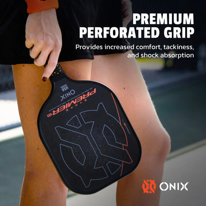 ONIX EVOKE PREMIER RAW CARBON 14MM PICKLEBALL PADDLE