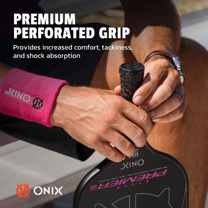 ONIX EVOKE PREMIER RAW CARBON  12MM PICKLEBALL PADDLE