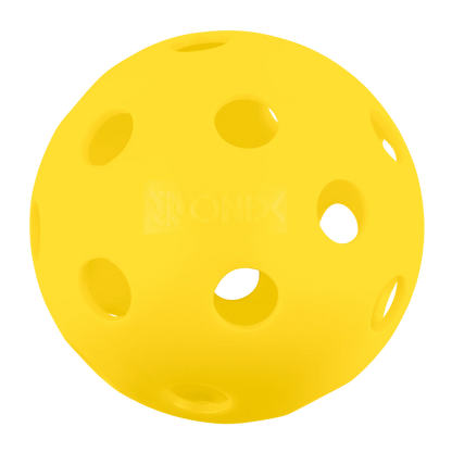 ONIX FUSE INDOOR PICKLEBALLS (PACK OF 3)- YELLOW