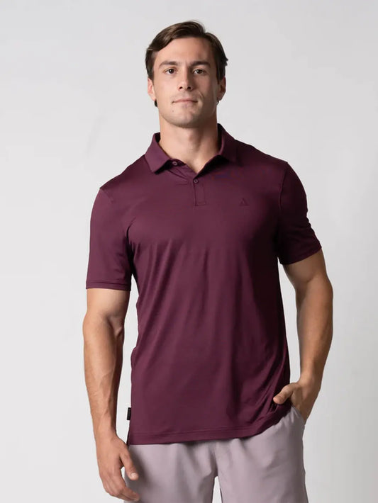 JOOLA MEN'S CLUB POLO BORDEAUX
