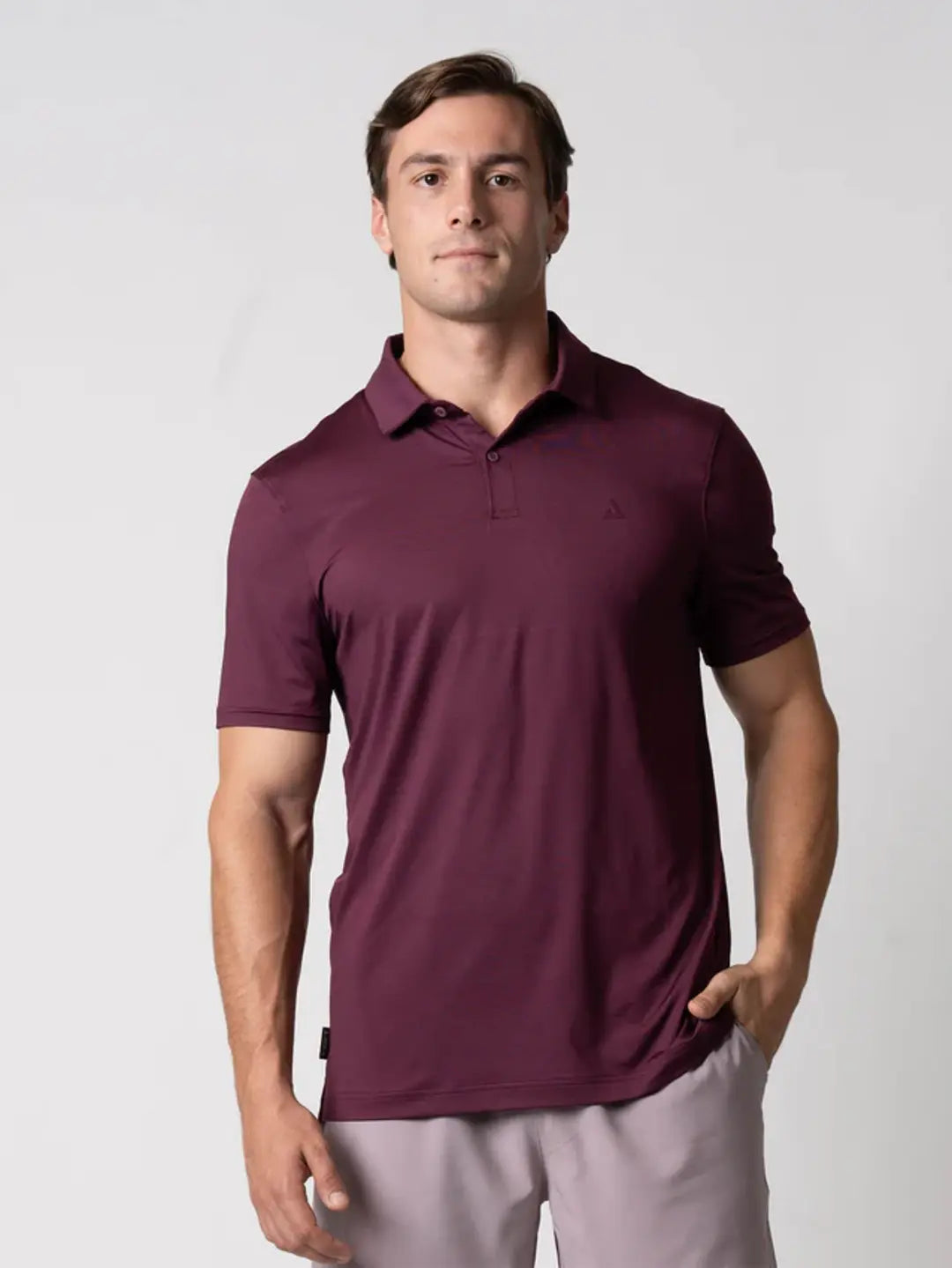 JOOLA MEN'S CLUB POLO BORDEAUX