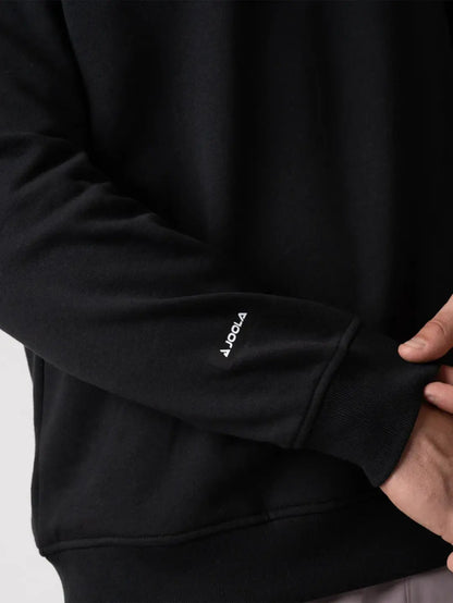 JOOLA UNISEX FLEECE CREW BLACK