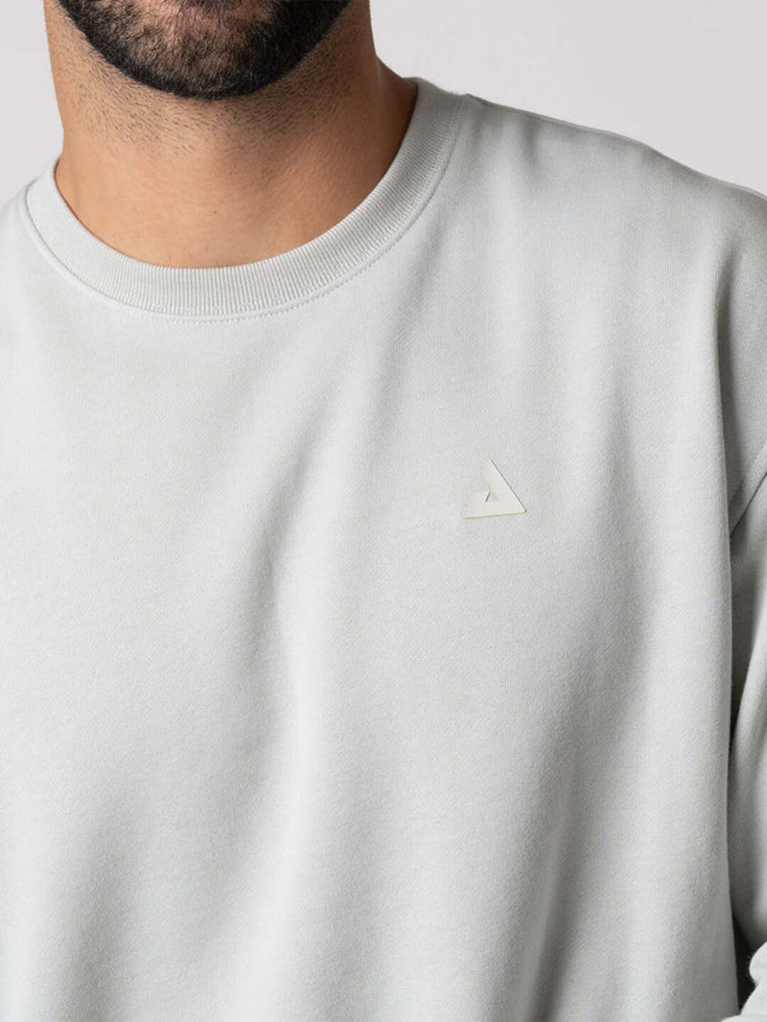 JOOLA UNISEX FLEECE CREW GRAVITY GRAY HEATHER